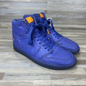 Nike Air Jordan 1 Mens Size 10.5 Retro High OG G8RD Rush Violet AJ5997-555 FLAWS